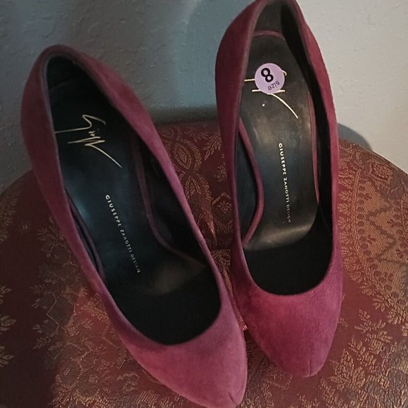 GIUSEPPE ZANOTTI DESIGN stiletto Platform High Heel Womens Shoes 8 NEW - Picture 6 of 7